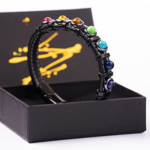 Usnjena zapestnica Čakre